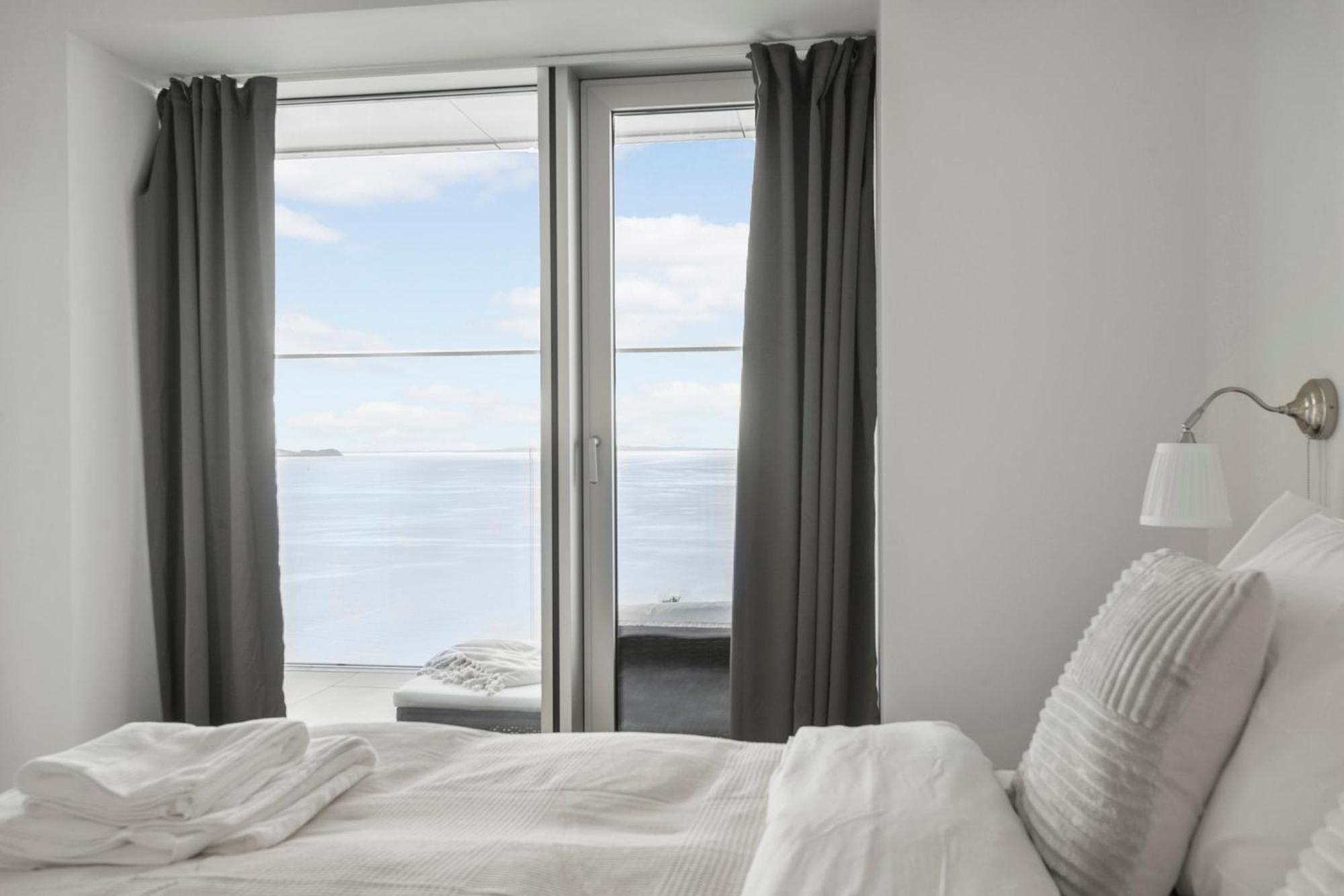 דירות אורהוס Endless Ocean Views With Private Balcony מראה חיצוני תמונה