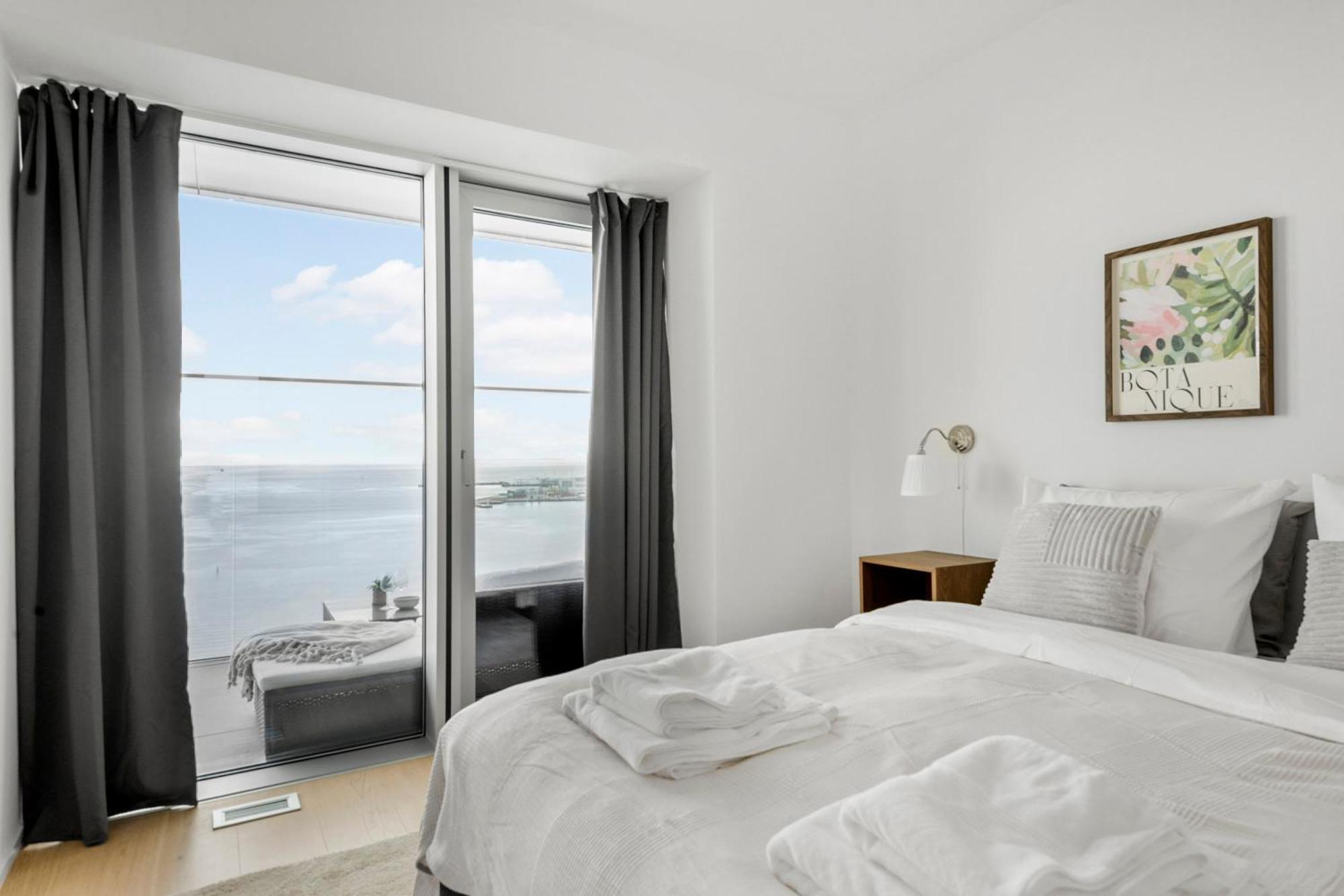 דירות אורהוס Endless Ocean Views With Private Balcony מראה חיצוני תמונה